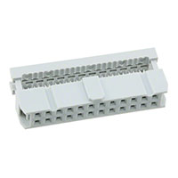 Assmann WSW Components - AWP 24-7240-T - IDC SOCKET 24POS W/O STR GOLD