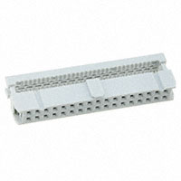 Assmann WSW Components - AWP 34-7240-T - IDC SOCKET 34POS W/O STR GOLD