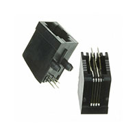 Assmann WSW Components - A-20040 - CONN MOD JACK 4P4C R/A UNSHLD