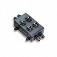 Assmann WSW Components - A-RJ45-BOX-4 - CONN MODULAR JACK BOX BLACK
