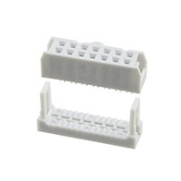 Assmann WSW Components - AWP 14-7240-T - IDC SOCKET 14POS W/O STR GOLD