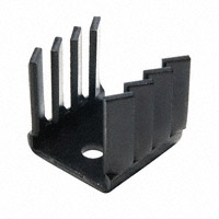 Assmann WSW Components - V2003X - HEAT SINK BLK ANOD ALUM TO-220