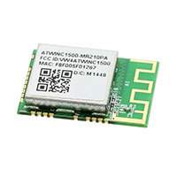 Microchip Technology - ATWINC1500-MR210PA - RF TXRX MODULE WIFI TRACE ANT