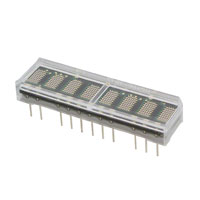 Broadcom Limited - HCMS-3917 - LED DISPLAY 5X7 8CHAR 3.8MM GRN