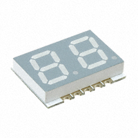 Broadcom Limited - HDSM-441W - DISPLAY 2DIGIT WHT CA 0.39"