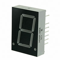 Broadcom Limited - HDSP-3903 - LED 7-SEG 20MM CC HE RED RHD