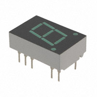 Broadcom Limited - HDSP-4603 - LED 7-SEG 10.9MM CC GREEN RHD