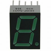 Broadcom Limited - HDSP-5601 - LED 7-SEG 14.2MM CA GREEN RHD