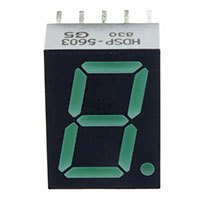 Broadcom Limited - HDSP-5603 - LED 7-SEG 14.2MM CC GREEN RHD