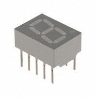 Broadcom Limited - HDSP-F103 - LED 7-SEG 10MM CC RED RHD