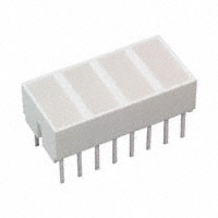 Broadcom Limited - HLMP-2720 - LED LT BAR 8.89X3.81MM QUAD YLW