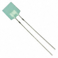 Broadcom Limited - HLMP-0504 - LED GRN DIFF 7.3X2.4MM RECT T/H