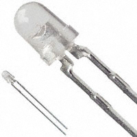 Broadcom Limited - HLMP-1340 - LED RED CLEAR 3MM ROUND T/H