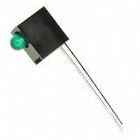 Broadcom Limited - HLMP-1503-C00A1 - LED 3MM GAP DIFF GRN RA HOUSING