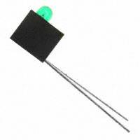 Broadcom Limited - HLMP-1640-B00A1 - LED 3MM 5V GAP GREEN RA HOUSING