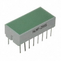 Broadcom Limited - HLMP-2885-FG000 - LED LT BAR 8.89X19.05MM SGL GRN