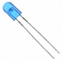 Broadcom Limited - HLMP-AB86-MQ0ZZ - LED BLUE CLEAR 5MM OVAL T/H