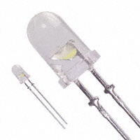 Broadcom Limited - HLMP-CW16-R0000 - LED COOL WHITE CLEAR 5MM RND T/H