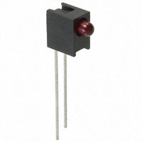 Broadcom Limited - HLMP-K150-C00A1 - LED 3MM LC ALGAAS RED DIFF RA