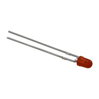 Broadcom Limited - HLMP-K401 - LED ORANGE DIFF 3MM ROUND T/H