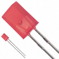 Broadcom Limited - HLMP-S100 - LED RED DIFF 5X2MM RECT T/H