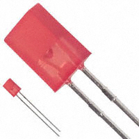 Broadcom Limited - HLMP-S201 - LED RED DIFF 5X2MM RECT T/H