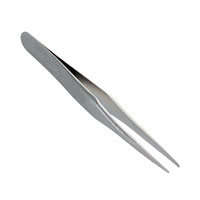 Aven Tools - 18049-MS - TWEEZERS FLAT ROUND 2A 2.80"