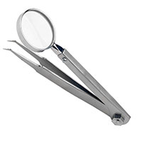 Aven Tools - 26030 - MAGNIFIER W/CURVED TWEEZER TIP