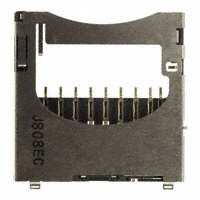 AVX Corp/Kyocera Corp - 145738009302859+ - CONN SD CARD PUSH-PUSH R/A SMD