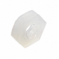 B&F Fastener Supply - NY HN 256 - HEX NUT 3/16" NYLON 2-56