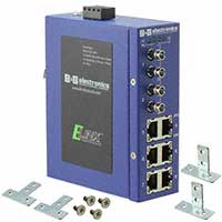 B&B SmartWorx, Inc. - ESW208-2MT - ETN UNMANAGED SWITCH 6 COPPER, 2