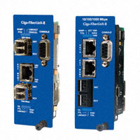 B&B SmartWorx, Inc. - 856-14761 - IMCV-GIGA-FIBERLINX-II, SFP/SFP