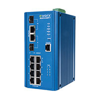 B&B SmartWorx, Inc. - SEGP510-2SFP-T - SE500 SERIES MANAGED ETHERNET SW