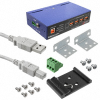 B&B SmartWorx, Inc. - UHR204 - NON-ISOLATED 4-PORT USB HUB