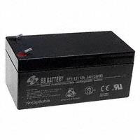 B B Battery - BP3-12-T1 - BATTERY LEAD ACID 12V 3AH