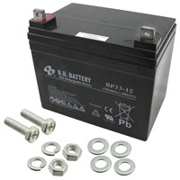 B B Battery - BP33-12S-B7 - BATTERY LEAD ACID 12V 33AH