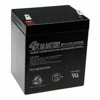B B Battery - BP5-12-T2 - BATTERY LEAD ACID 12V 5AH