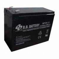 B B Battery - BP10-12-T2 - BATTERY LEAD ACID 12V 10AH