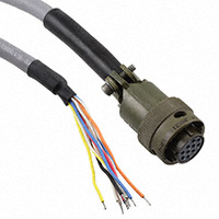 BEI Sensors - 31186-1250 - CABLE & MATING CONN. ASSY MS3116