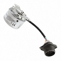 BEI Sensors - HS22F-50-R1-TS-2500/C2-ABZC-5V/V-SC6-M20-S - ENCODER ROTARY 300PPR 28V