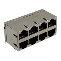 Bel Fuse Inc. - 0811-2X4R-28-F - CONN MAGJACK 8PORT 100 BASE-T