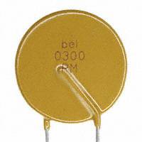 Bel Fuse Inc. - 0ZRM0300FF1A - PTC RESET 3.00A 120VAC/VDC RAD