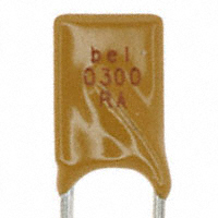 Bel Fuse Inc. - 0ZRA0300FF1C - PTC RESETTABLE 16V 3A RADIAL