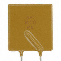 Bel Fuse Inc. - 0ZRA1400FF1A - PTC RESETTABLE 16V 14A RADIAL