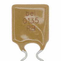 Bel Fuse Inc. - 0ZRB0135FF1E - PTC RESETTABLE 30V 1.35A RADIAL