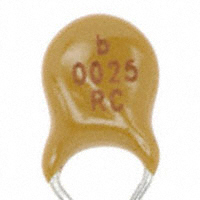 Bel Fuse Inc. - 0ZRC0025FF1E - PTC RESETTABLE 90V 0.25A RADIAL