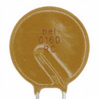 Bel Fuse Inc. - 0ZRC0160FF1A - PTC RESETTABLE 90V 1.60A RADIAL