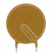 Bel Fuse Inc. - 0ZRC0250FF1A - PTC RESETTABLE 90V 2.50A RADIAL