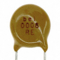 Bel Fuse Inc. - 0ZRE0008FF1C - PTC RESETTABLE 240V 80MA RADIAL