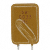 Bel Fuse Inc. - 0ZRE0033FF1A - PTC RESETTABLE 240V 330MA RADIAL